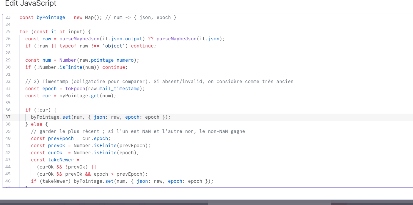 Automatisation Feuille d'heure